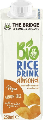 Minuman Beras dengan Badam Tanpa Gluten 1000ml EKO THE BRIDGE